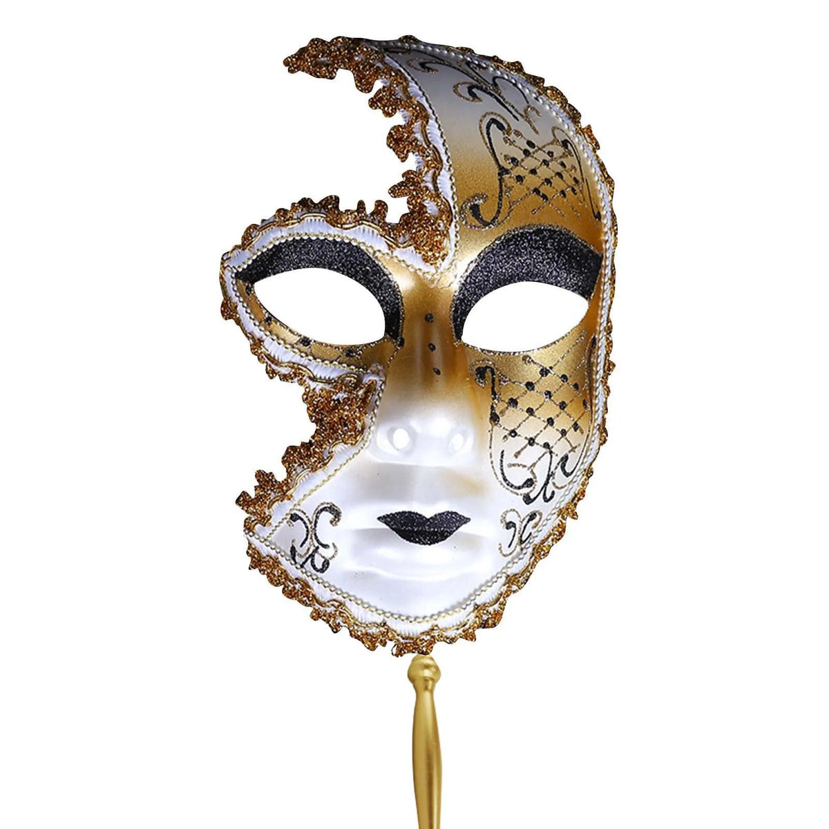 Venetian Half Face Halloween Masquerade Mask