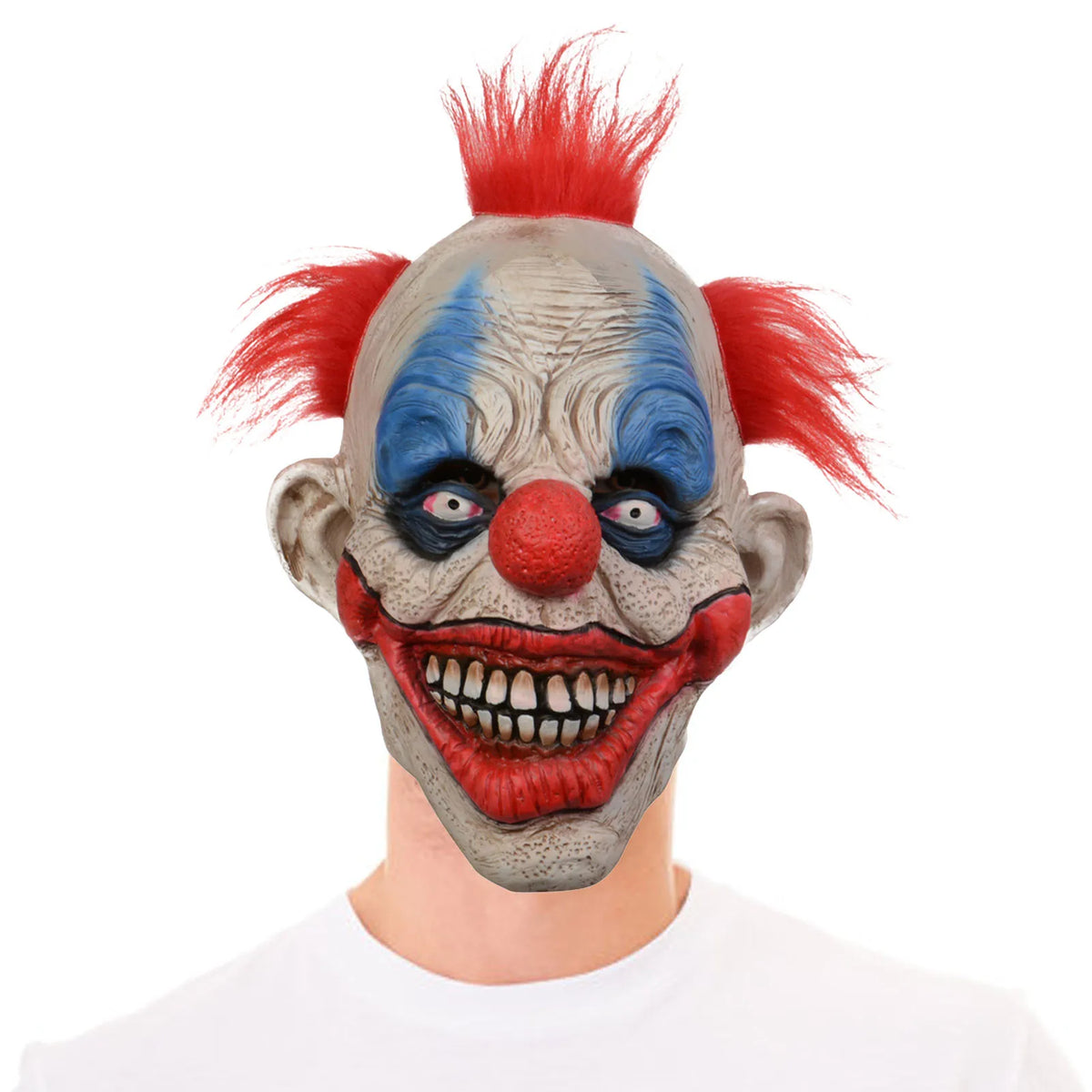 Clown Face Halloween Latex Mask